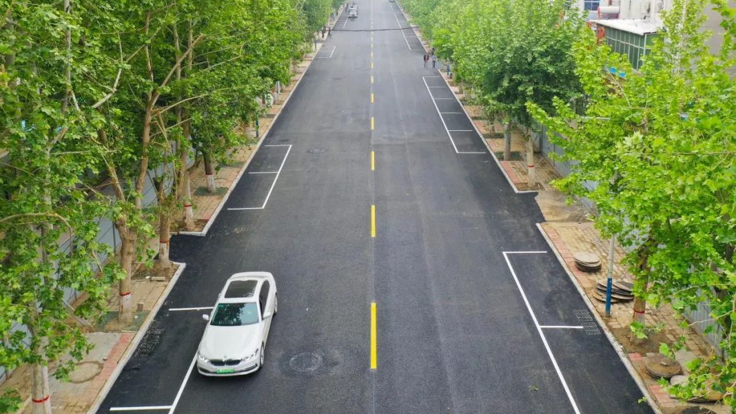 通車啦！容城縣2022年雨污分流改造提升項目二標段工程板正大街路段建成通車